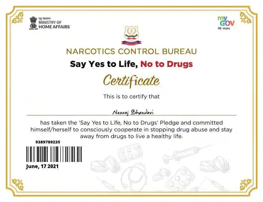 Neeraj Bhandari Recovery Coach & Counsellor Drug De-Addiction and Rehabilitation Centre